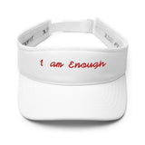 Visor Motivational  "I am Enough" Positive affirmation visor