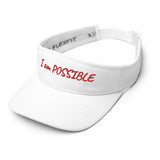 Motivational Visor "I am Possible" Positive Mindset Visor