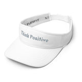 Motivational Visor "Think Positive" Affirmation Visor