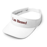 Exclusive Visor "I am Blessed" Motivational Visor