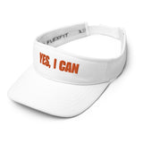 Visor Inspirational "Yes I can" Motivational Visor