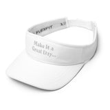 Motivational Visor "Make it a Great Day" Positive quote Visor