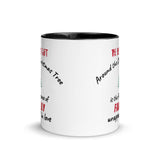 Christmas Gift Mug  "Best Gift Family" Holiday Season Coffee Mug  with Color Inside