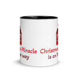 "Christmas Miracle " Coffee Mug best Christmas Gift Coffee Mug with Color Inside