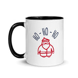 Christmas Gift Mug "Ho Ho" Exclusive gift Mug for Holiday Season with Color Inside