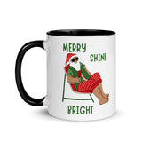 Holiday Season Mug "Merry Shine Bright" best creative Christmas Gift Mug