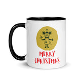 Christmas Gift Mug "Merry Christmas" best gift Mug for holiday season with Color Inside