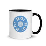 Christmas Gift Mug "Ho Ho Ho" Holiday season Gift Mug with Color Inside