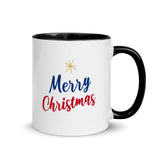 Christmas Gift Mug "Merry Christmas" Holiday Season gift Mug Mug with Color Inside