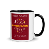 Christmas Gift Mug "Wonderful Time" Best Holiday season gift coffee Mug