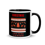 Christmas Gift Mug "All Time Together" Exclusive Holiday Season best Mug