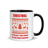 Christmas Gift Mug "Time Together"  Creative Holiday Season Gift Mug