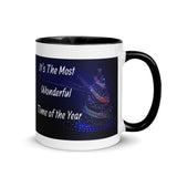 Christmas Gift Mug " Most Wonderful Time" Best Holiday Season Gift Mug