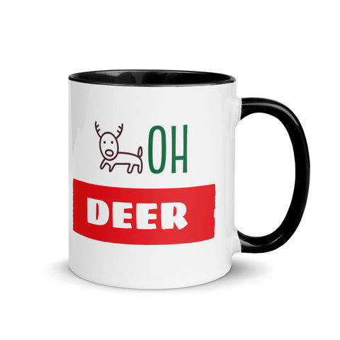 Exclusive Christmas Coffee Mug with Color Inside