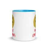 Christmas Gift Mug "Merry Christmas" best gift Mug for holiday season with Color Inside