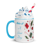 Christmas Gift Mug "Make it a Great Day" Customized Coffee Mug best for Christmas Gift