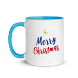 Christmas Gift Mug "Merry Christmas" Holiday Season gift Mug Mug with Color Inside