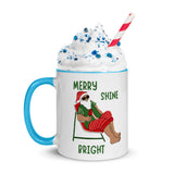 Holiday Season Mug "Merry Shine Bright" best creative Christmas Gift Mug