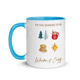 Christmas Gift Mug "Warm & Cozy" Creative Holiday Season Coffee Mug