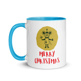 Christmas Gift Mug "Merry Christmas" best gift Mug for holiday season with Color Inside