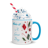 Christmas Gift Mug "Make it a Great Day" Customized Coffee Mug best for Christmas Gift