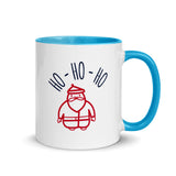 Christmas Gift Mug "Ho Ho" Exclusive gift Mug for Holiday Season with Color Inside