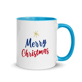 Christmas Gift Mug "Merry Christmas" Holiday Season gift Mug Mug with Color Inside