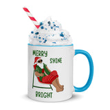 Holiday Season Mug "Merry Shine Bright" best creative Christmas Gift Mug