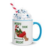 Holiday Season Mug "Merry Shine Bright" best creative Christmas Gift Mug