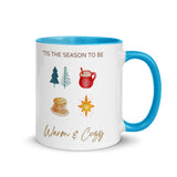 Christmas Gift Mug "Warm & Cozy" Creative Holiday Season Coffee Mug