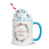 Christmas Gift Mug "Season of Giving" Best Holiday Season Gift Mug for Him & Her