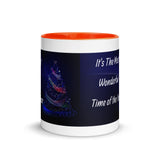 Christmas Gift Mug " Most Wonderful Time" Best Holiday Season Gift Mug