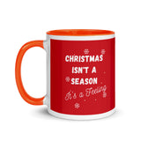 Christmas Gift Mug "Christmas A Feeling" Holiday Season Exclusive Gift Mug