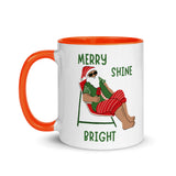 Holiday Season Mug "Merry Shine Bright" best creative Christmas Gift Mug