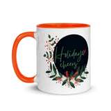 Christmas Gift Mug "Holiday Cheers" Exclusive Holiday Season Mug for Friends & Family