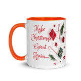 Christmas Mug "MAKE CHRISTMAS GREAT AGAIN" Holiday Season  Ceramic Mug best for Gift