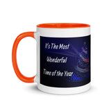 Christmas Gift Mug " Most Wonderful Time" Best Holiday Season Gift Mug