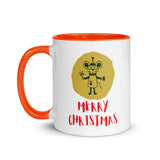 Christmas Gift Mug "Merry Christmas" best gift Mug for holiday season with Color Inside