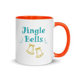 Christmas Gift Coffee Mug "Jingle Bell" Holiday Season mug Mug with Color Inside