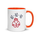 Christmas Gift Mug "Ho Ho" Exclusive gift Mug for Holiday Season with Color Inside