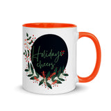 Christmas Gift Mug "Holiday Cheers" Exclusive Holiday Season Mug for Friends & Family