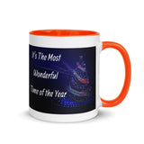 Christmas Gift Mug " Most Wonderful Time" Best Holiday Season Gift Mug