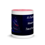 Christmas Gift Mug " Most Wonderful Time" Best Holiday Season Gift Mug