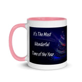 Christmas Gift Mug " Most Wonderful Time" Best Holiday Season Gift Mug