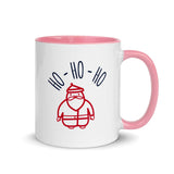 Christmas Gift Mug "Ho Ho" Exclusive gift Mug for Holiday Season with Color Inside