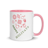 Christmas Gift Mug "Happy Holilays" Exclusive Mug for Holyday Season