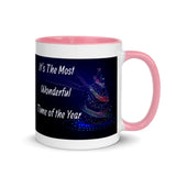 Christmas Gift Mug " Most Wonderful Time" Best Holiday Season Gift Mug