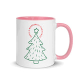 Christmas Gift Mug " Wonderful Christmas" Best Holiday Season Gift Mug