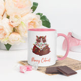 Christmas Gift Mug "Meowy Christmas" Mug for Cat Lovers during Holiday Season