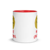 Christmas Gift Mug "Merry Christmas" best gift Mug for holiday season with Color Inside